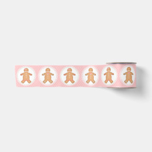 Ruban En Satin Cookie Pain D'Épice Rose