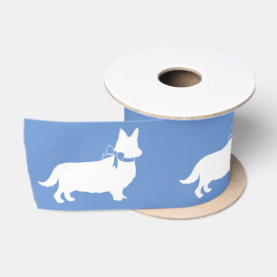 Ruban En Satin Corgi Chien Chien Pembroke Welsh