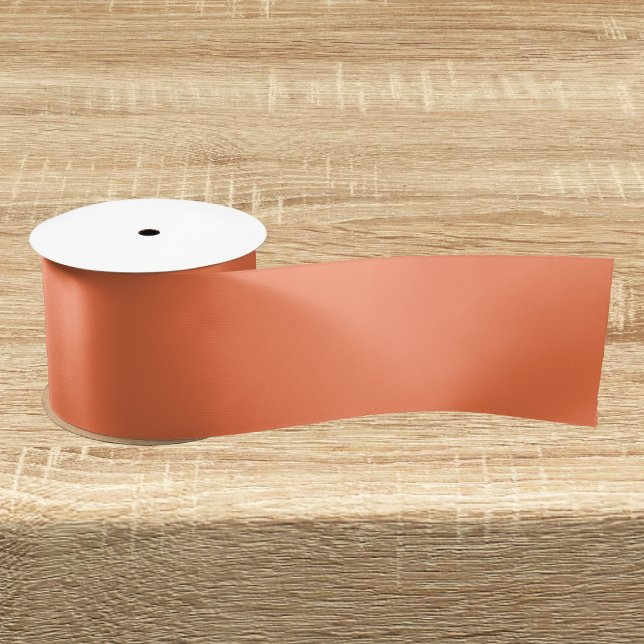 Ruban En Satin Couleur solide du corail (Créateur téléchargé)