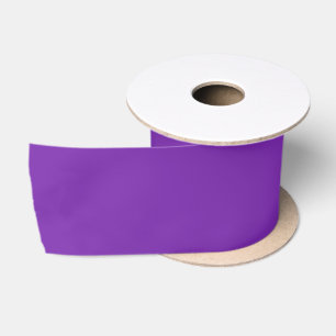 Ruban En Satin Couleur solide du raisin