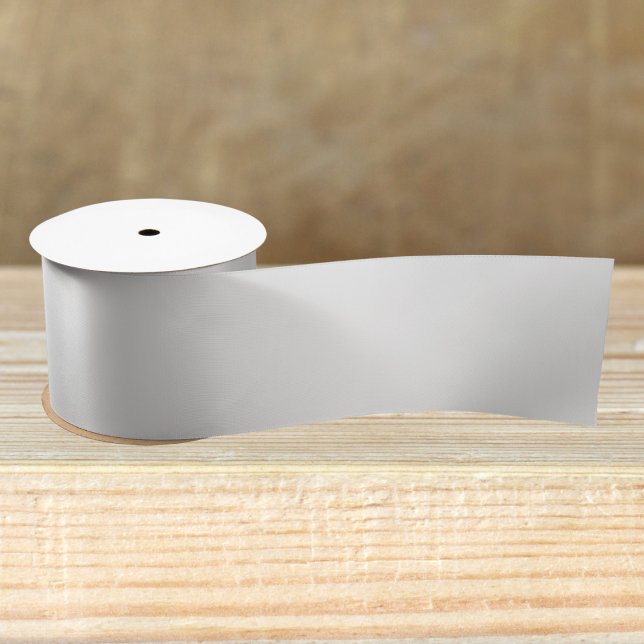 Ruban En Satin Couleur solide platine (Créateur téléchargé)