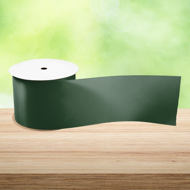 Ruban En Satin Couleur solide vert émeraude foncé (Créateur téléchargé)