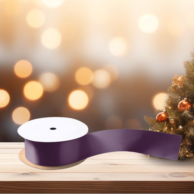 Ruban En Satin Couleur tendance violet foncé (Créateur téléchargé)