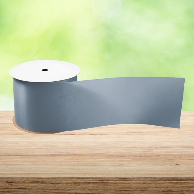 Ruban En Satin Couleur uni bleu foncé (Créateur téléchargé)