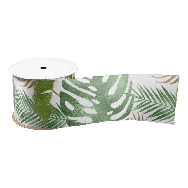 Ruban En Satin Couleurs métalliques Été (Bobine)
