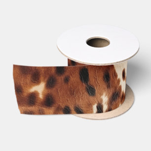 Ruban En Satin Cowboy noir Brown occidental