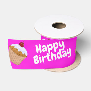 Ruban En Satin Cup cake