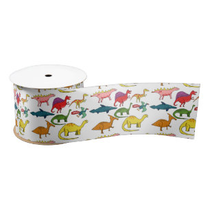 Ruban En Satin Cute Dinosaur Collection Thunder_Cove
