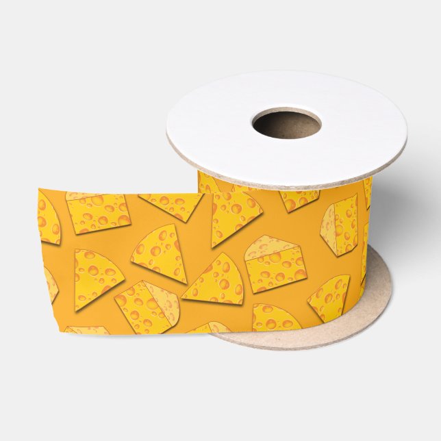Ruban En Satin Cute Fromage Wedge Enfants 1er anniversaire fête (Bobine)