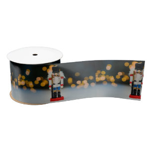 Ruban En Satin Décoration de noël classique casse-noisette de Sli