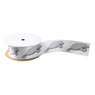 Ruban En Satin Dessin vintage Manate