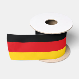 Ruban En Satin Drapeau allemand