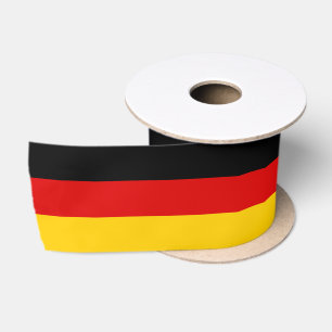 Ruban En Satin Drapeau allemand