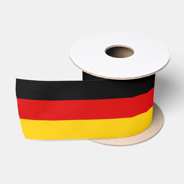 Ruban En Satin Drapeau allemand (Bobine)