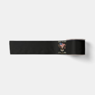 Ruban En Satin Drapeau américain aigle 250 ans 1776 2026
