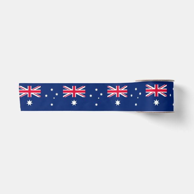 Ruban En Satin Drapeau australien (Devant)