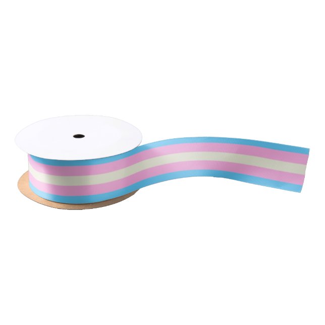 Ruban En Satin Drapeau de fierté de transsexuel de Falln (Bobine)