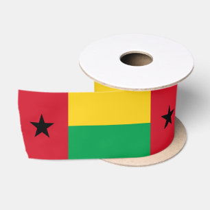 Ruban En Satin Drapeau de Guinée-Bissau