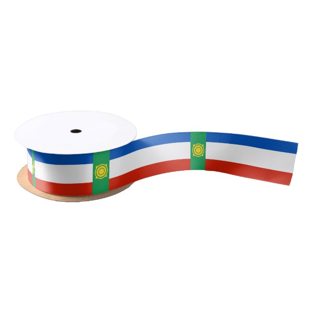 Ruban En Satin Drapeau de Khakassie (Bobine)
