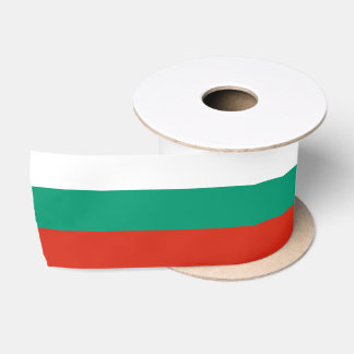 Ruban En Satin Drapeau de la Bulgarie
