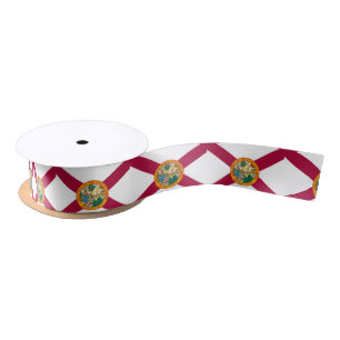 Ruban En Satin Drapeau de la Floride