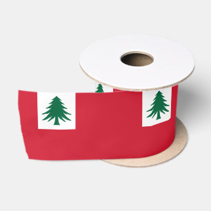 Ruban En Satin Drapeau de la Nouvelle-Angleterre