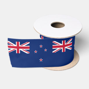 Ruban En Satin Drapeau de la Nouvelle-Zélande