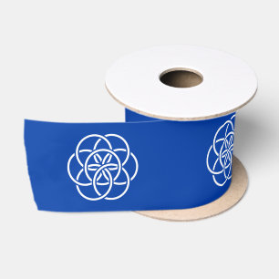 Ruban En Satin Drapeau de la planète Terre