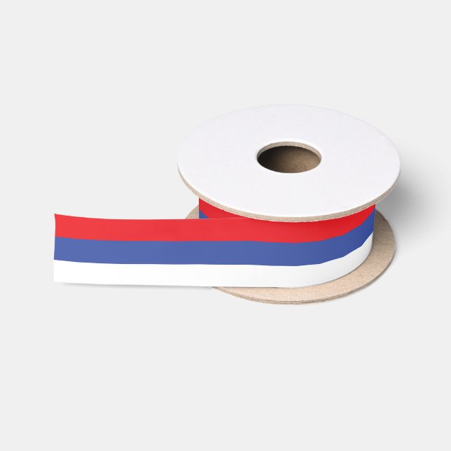 Ruban En Satin Drapeau de la Republika Srpska (Bobine)