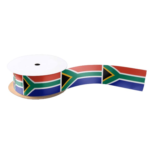 Ruban En Satin Drapeau de l'Afrique du Sud (Bobine)