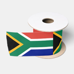 Ruban En Satin Drapeau de l'Afrique du Sud