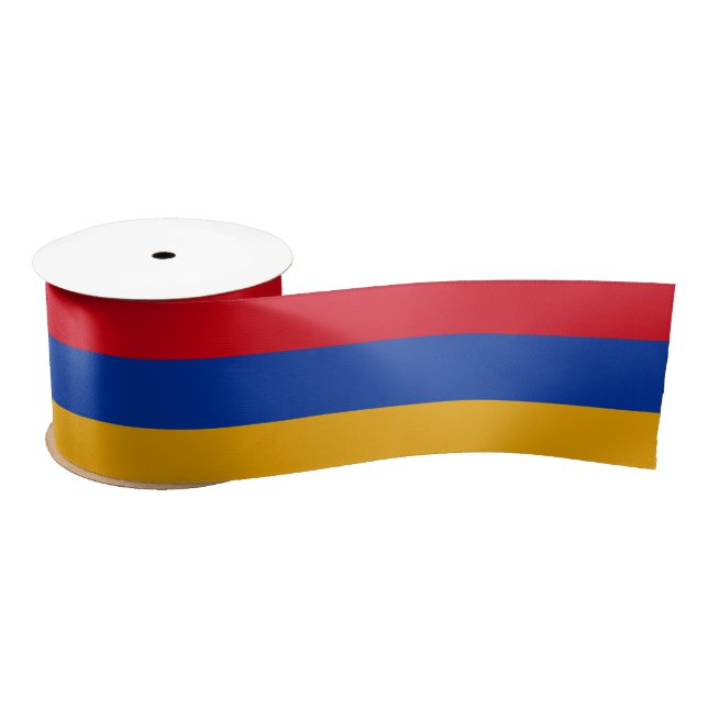 Ruban En Satin Drapeau de l'Arménie (Bobine)