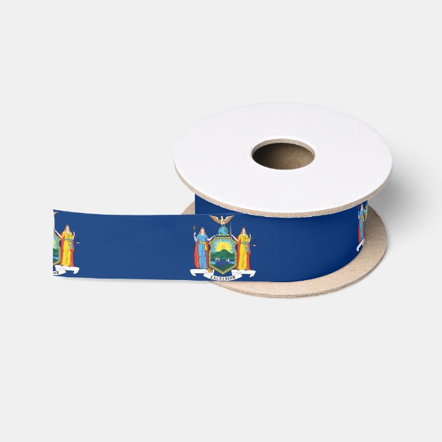 Ruban En Satin Drapeau de l'État du Michigan (Bobine)