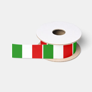 Ruban En Satin Drapeau de l'Italie