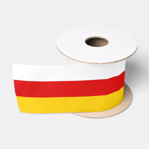 Ruban En Satin Drapeau de l'Ossétie du Sud