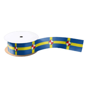 Ruban En Satin Drapeau de Pembrokeshire ruban satin