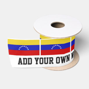 Ruban En Satin Drapeau de Venezuala
