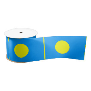 Ruban En Satin Drapeau des Palaos