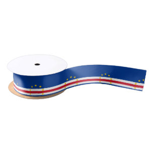 Ruban En Satin Drapeau du Cap Vert
