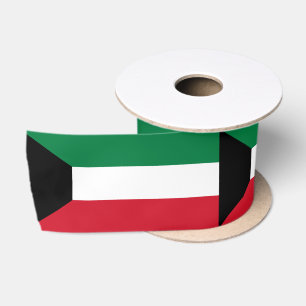 Ruban En Satin Drapeau du Koweït