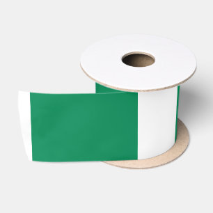 Ruban En Satin Drapeau du Nigeria