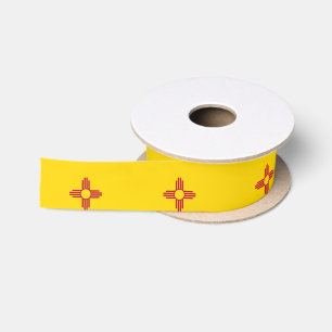 Ruban En Satin Drapeau du Nouveau Mexique