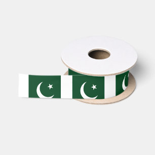 Ruban En Satin Drapeau du Pakistan