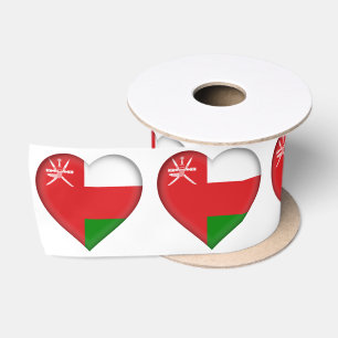 Ruban En Satin Drapeau du Sultanat d'Oman