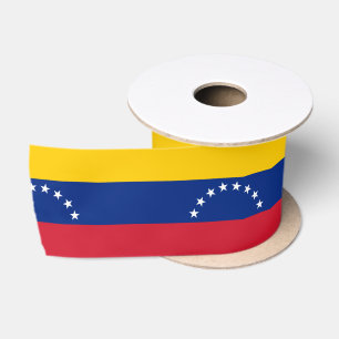Ruban En Satin Drapeau du Venezuela