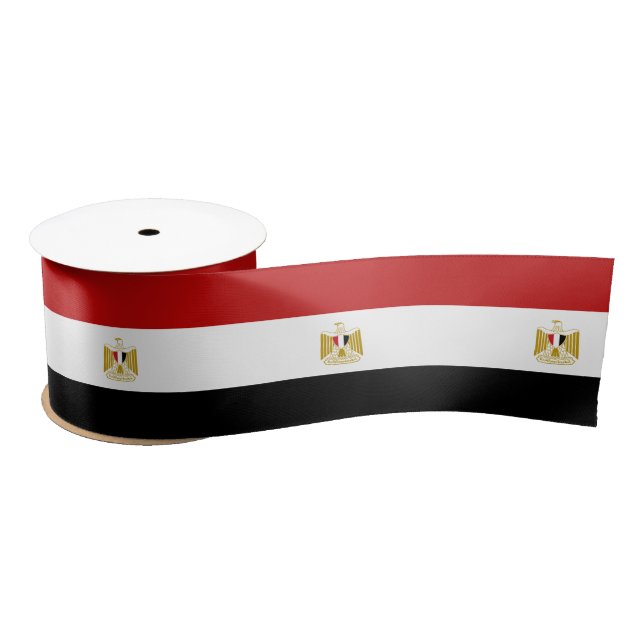 Ruban En Satin Drapeau égyptien (Bobine)