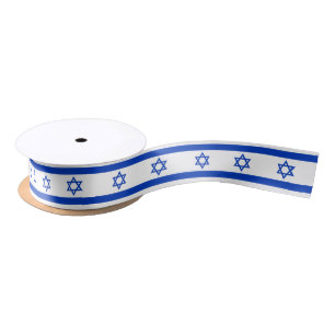 Ruban En Satin Drapeau israélien et voyages en Israël, vacances