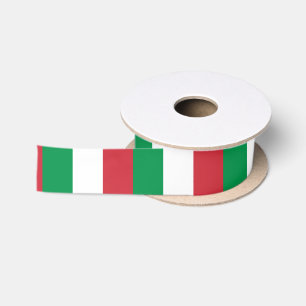 Ruban En Satin Drapeau Italie