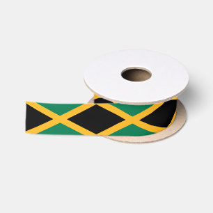 Ruban En Satin Drapeau Jamaïque