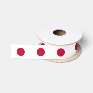 Ruban En Satin Drapeau japonais